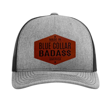 Blue Collar Bada$$ Made In America Hat