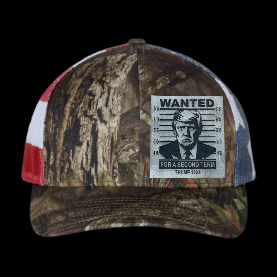 Trump Wanted For a Second Term 2024 Hat