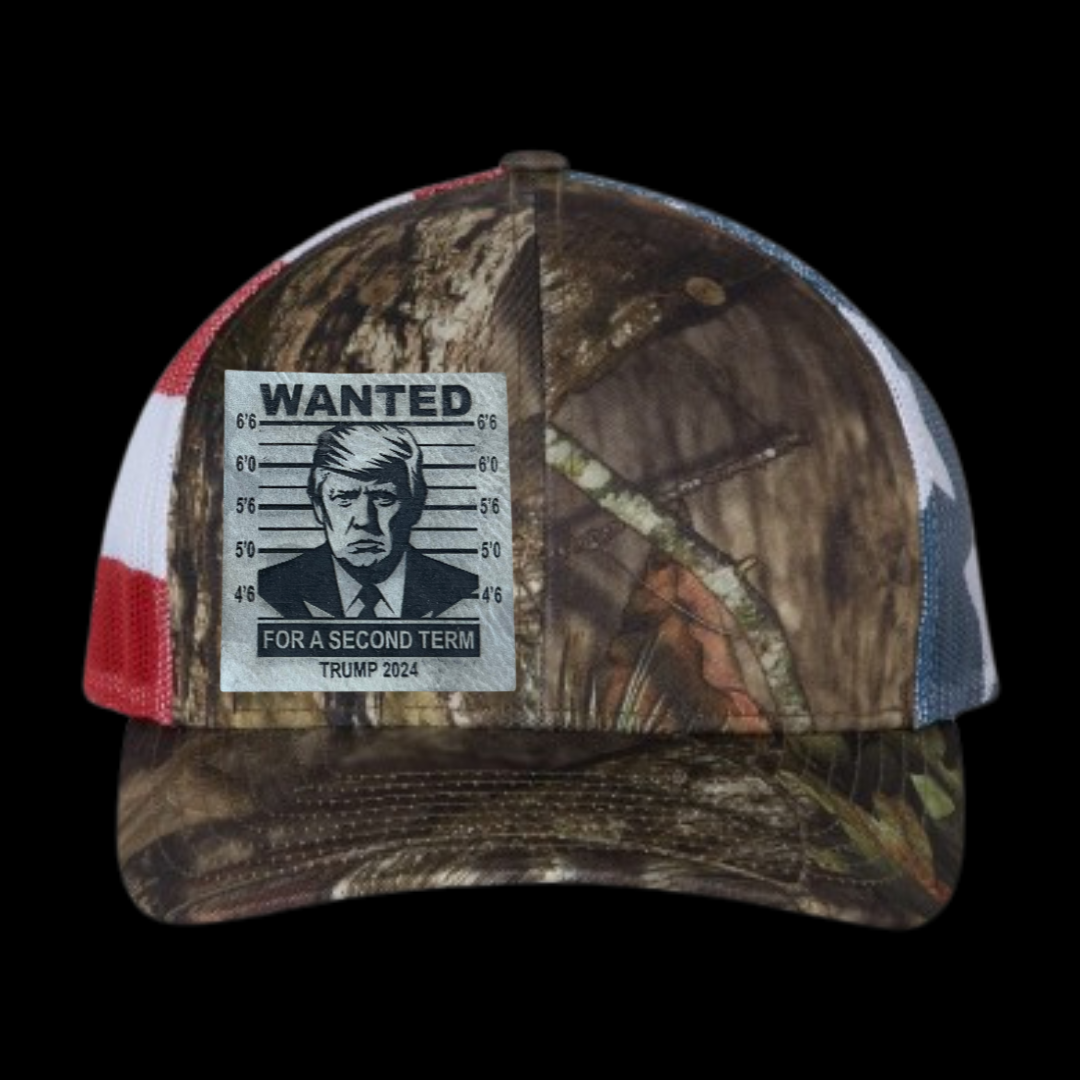 Trump Wanted For a Second Term 2024 Hat