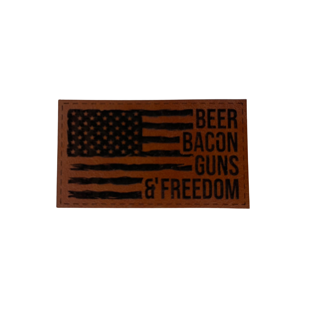 Beer Bacon Guns and Freedom Hat